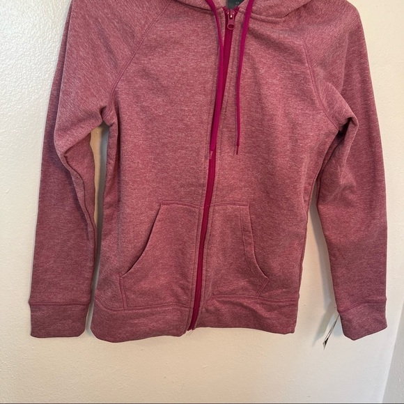 C9 Training Hoodie Full Zip Magenta Heather - Picture 4 of 9